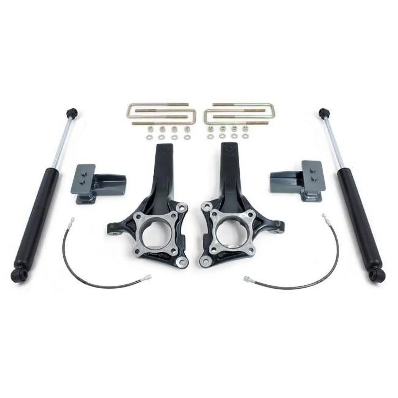 2-4 in. Lowering Kit with Maxtrac Shocks Absorber for 1999-2007 Classic GM 1500 2-4WD Series