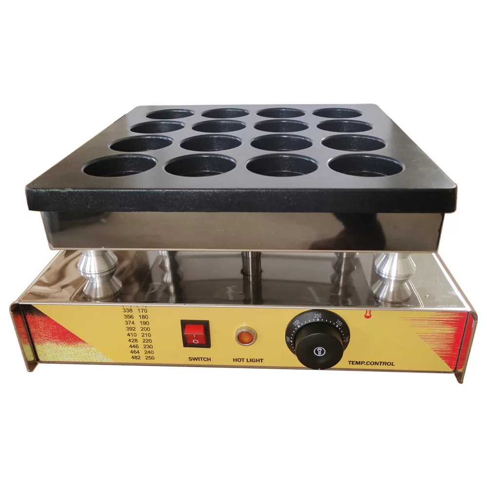 INTSUPERMAI Commerical Red Bean Waffle Cake Maker With 16 Holes