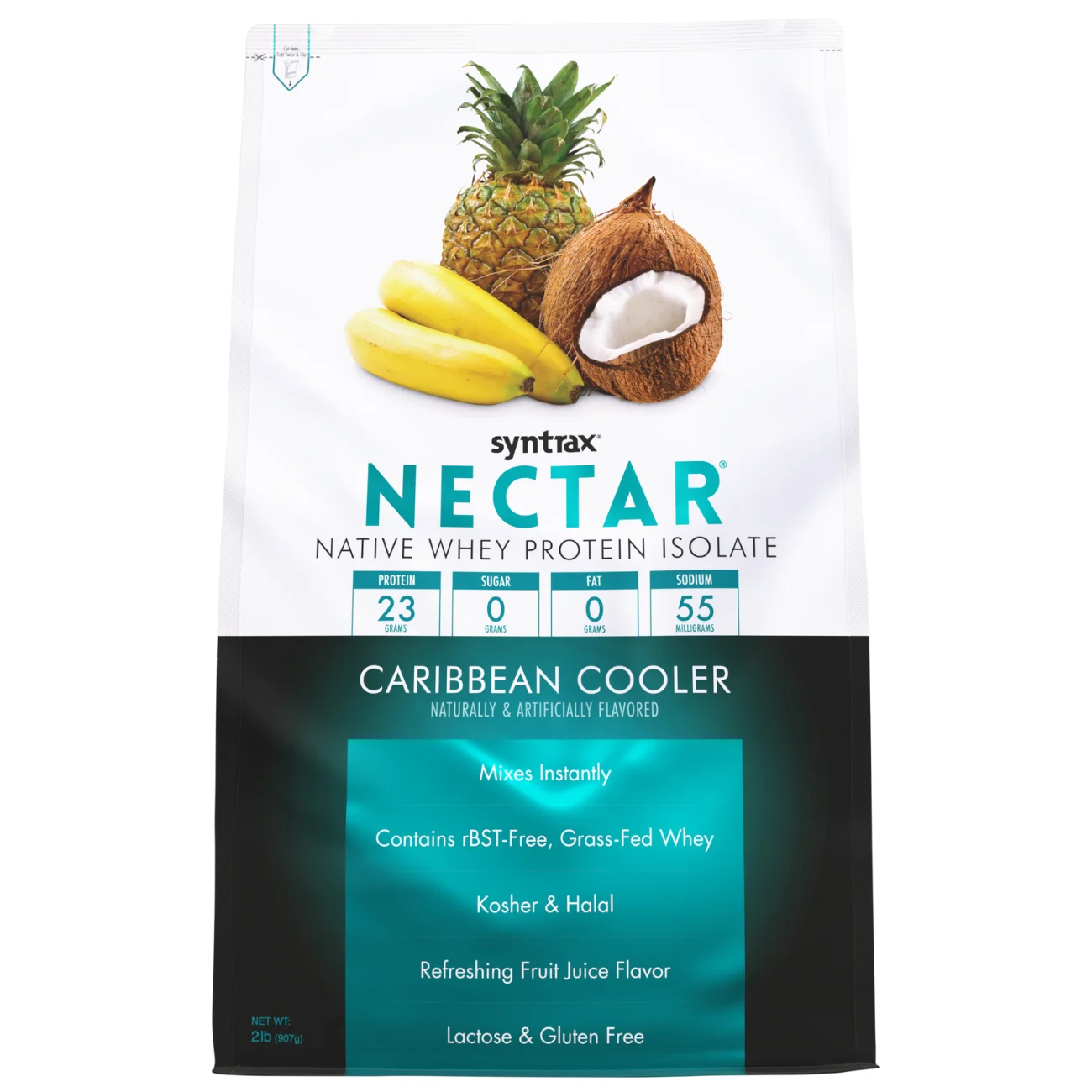 Syntrax Nectar 2lb Protein Powder - Caribbean Cooler