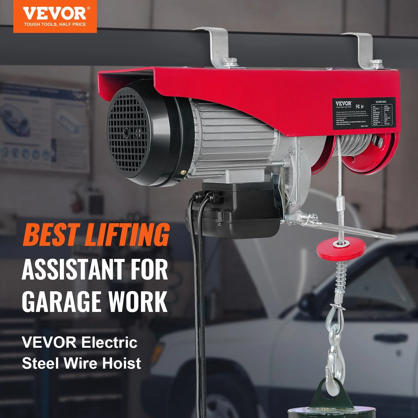 Vevor  2200 lbs Electric Hoist