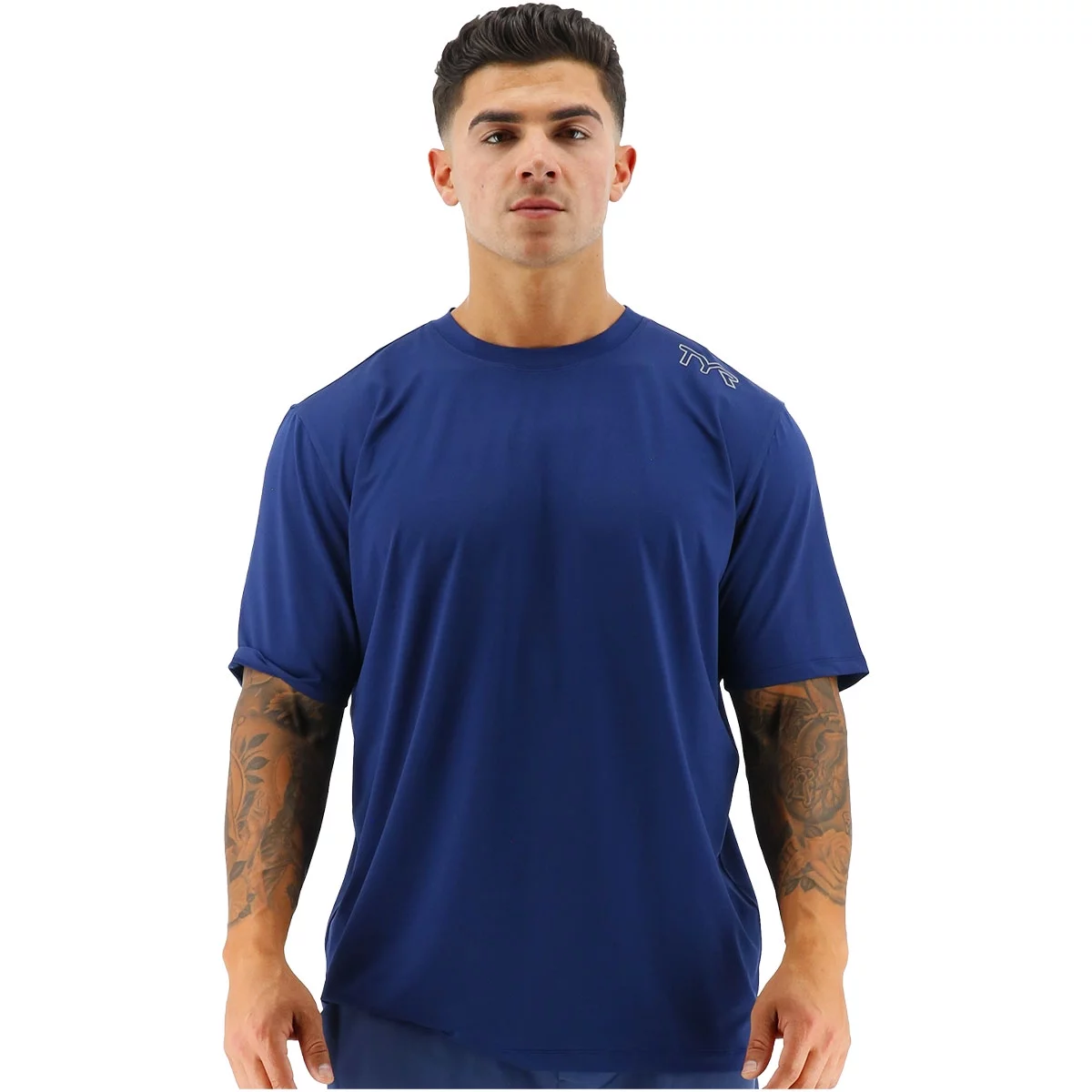 TYR Men's SunDefense Short Sleeve Shirt