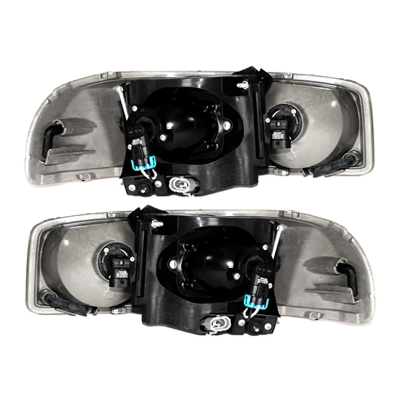 New Halogen Headlight Compatible With Gmc Sierra 1500 C3 Extended 2001 by Part Number 15218078 15218077 GM2503214 GM2502214