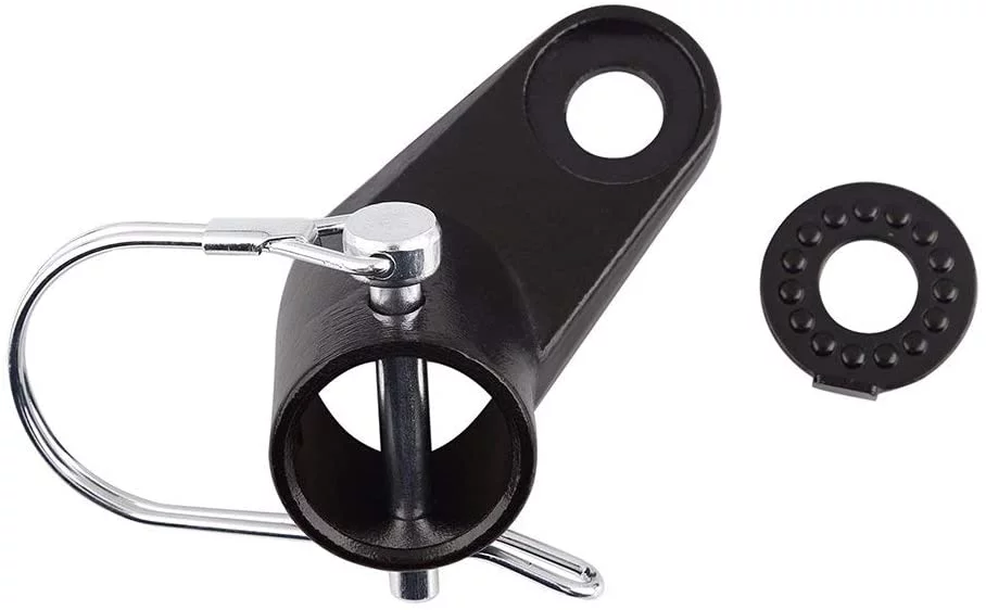 Upgraded Bike Bicycle Trailer Coupler Attachment Angled Elbow for Instep & Schwinn Bike Trailers