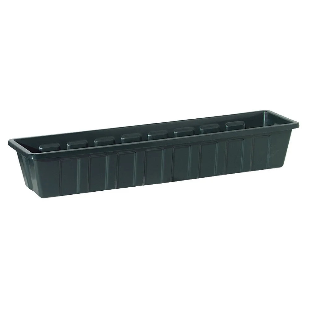 Novelty Poly-Pro 30 In. Polypropylene Hunter Green Flower Box Planter 02301 02301 708046