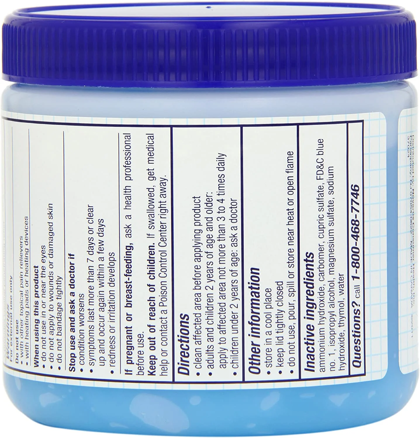 Mineral Ice Therapeutic Pain Relieving Gel, 16-Ounce Jars (Pack of 2)