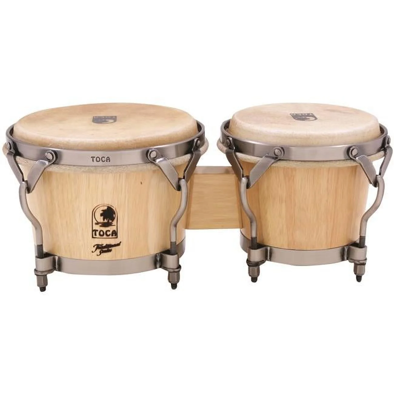 Toca  Traditional Bongo Set, Natural