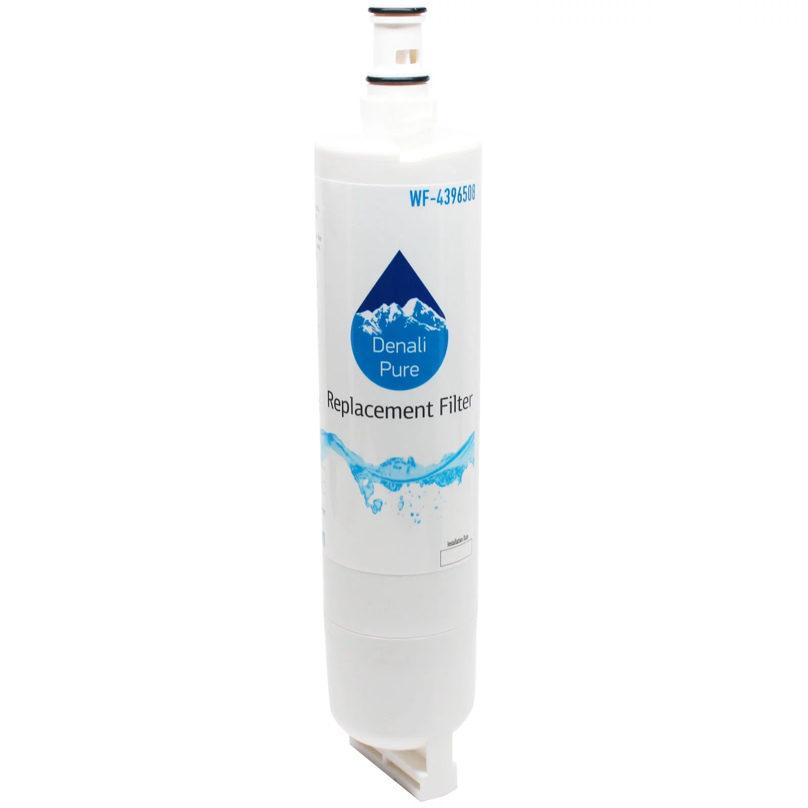 Replacement Whirlpool 3XED5SHGKS01 Refrigerator Water Filter - Compatible Whirlpool 4396508, 4396510 Fridge Water Filter Cartridge - Denali Pure Brand