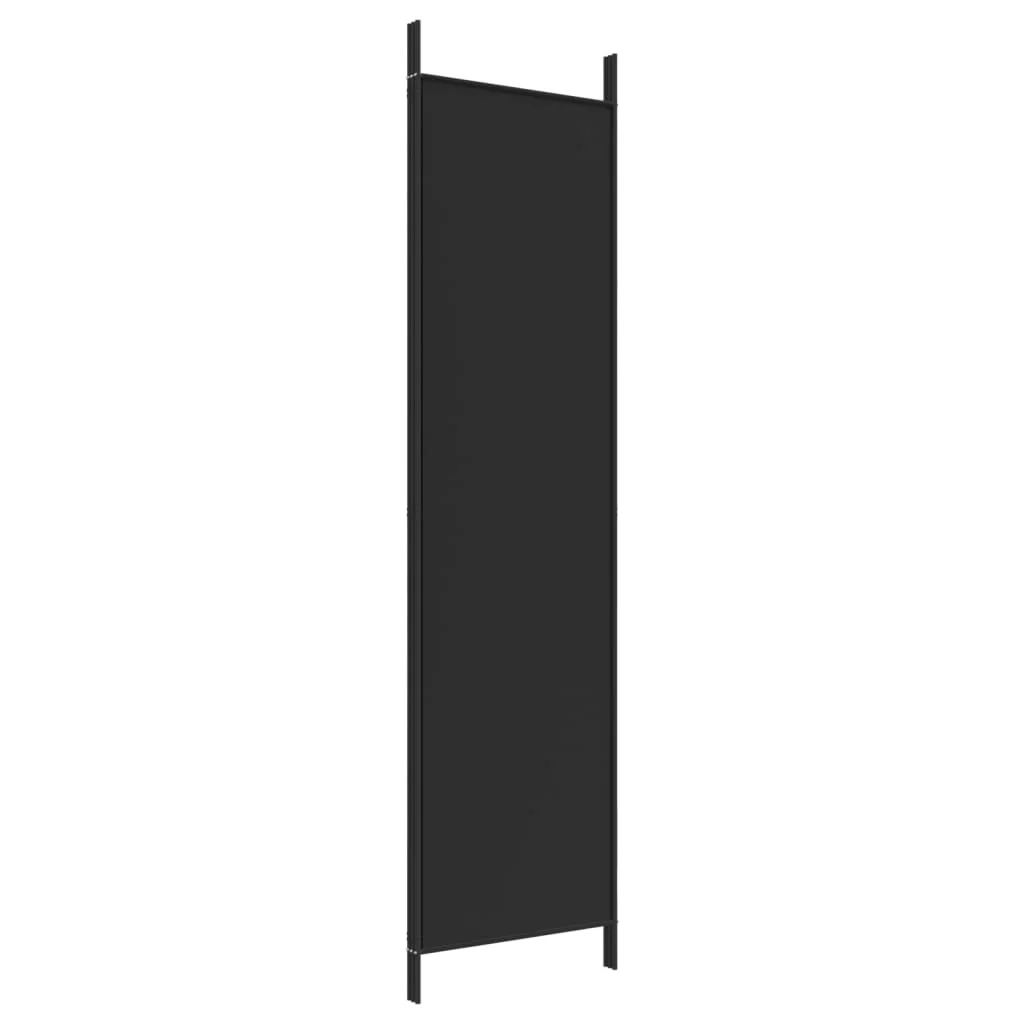 Anself 3-Panel Room Divider Black 59.1