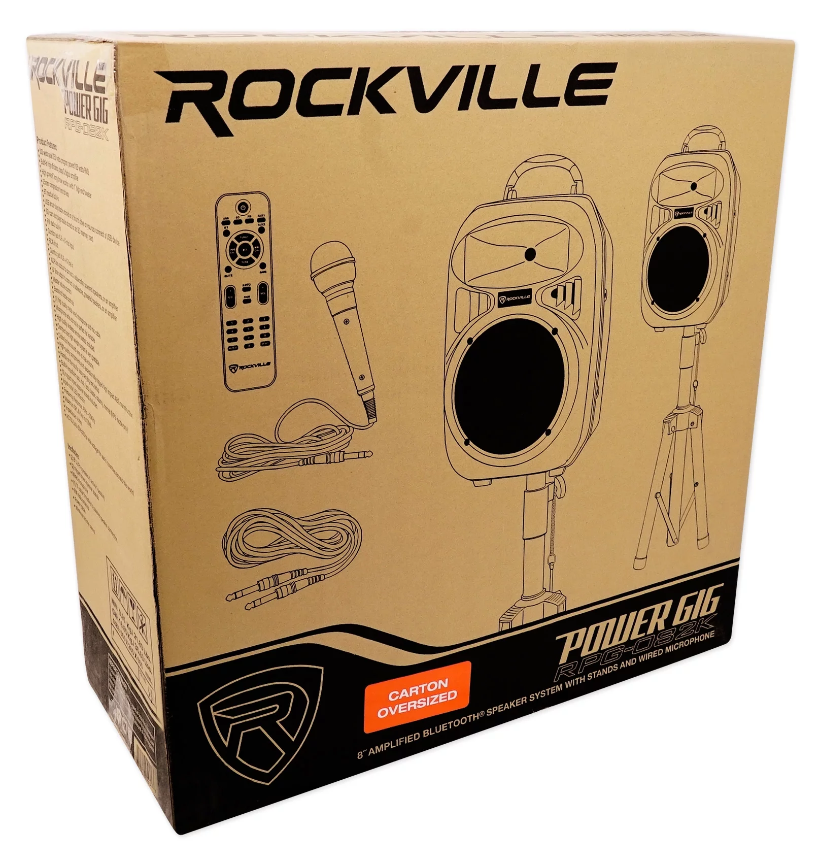 Rockville Dual 8