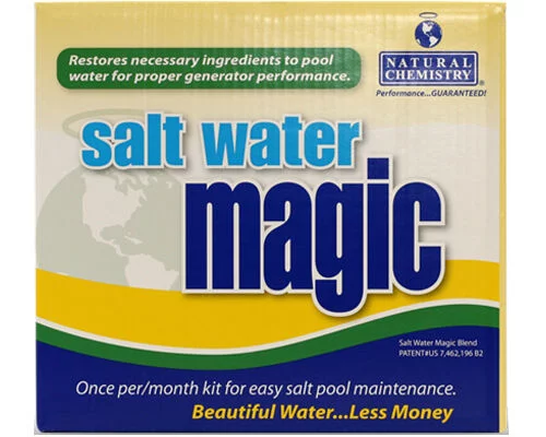 Natural Chemistry Swimming Pool Salt Water Magic Closing Chemical Kit