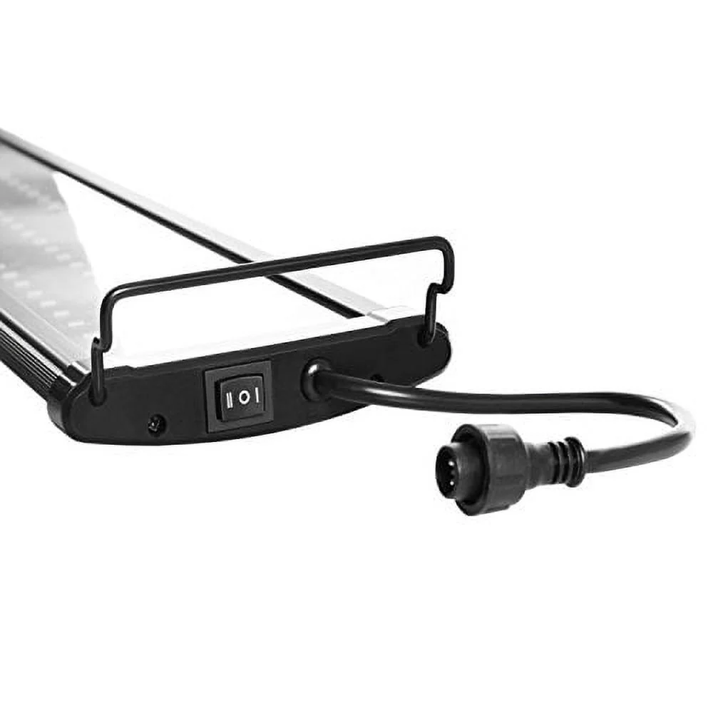 Koval 78 LED Aquarium Light Hood with Extendable Brackets, 24-Inch to 30-Inch