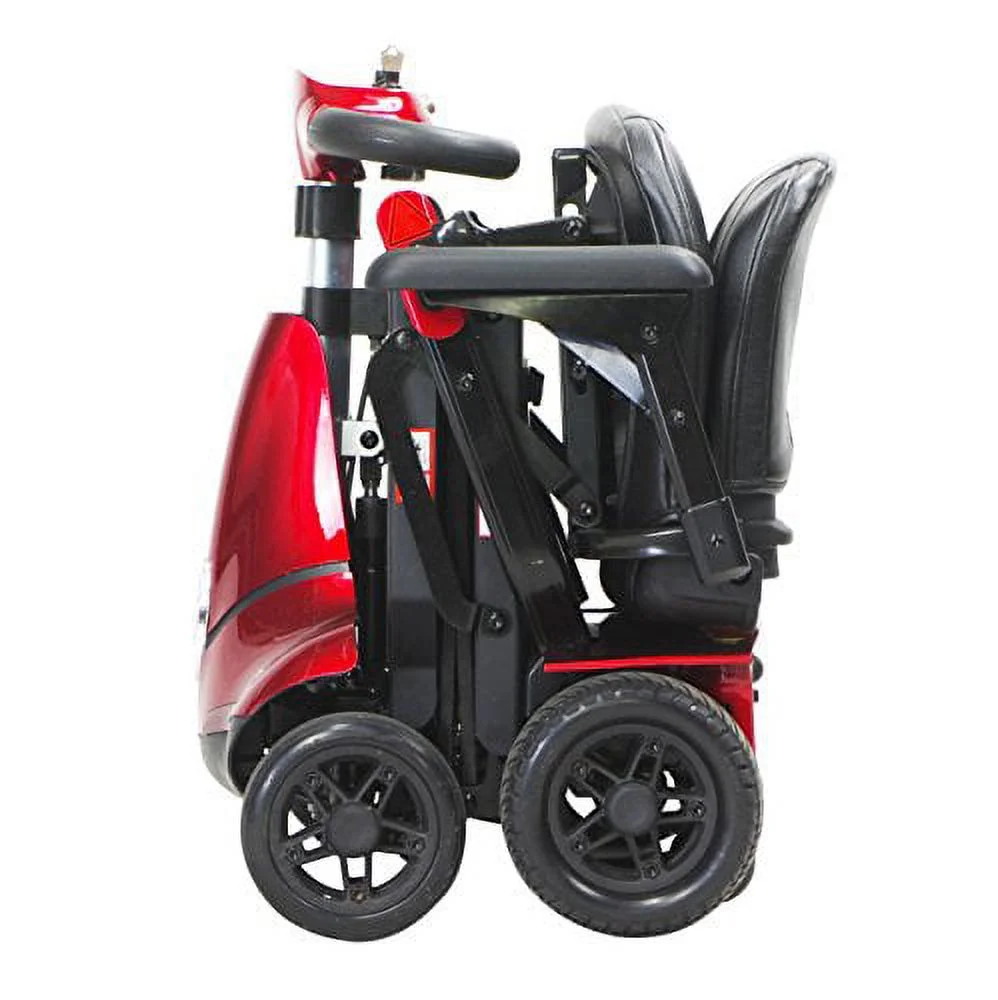 Mobie Plus Folding Travel Scooter Red