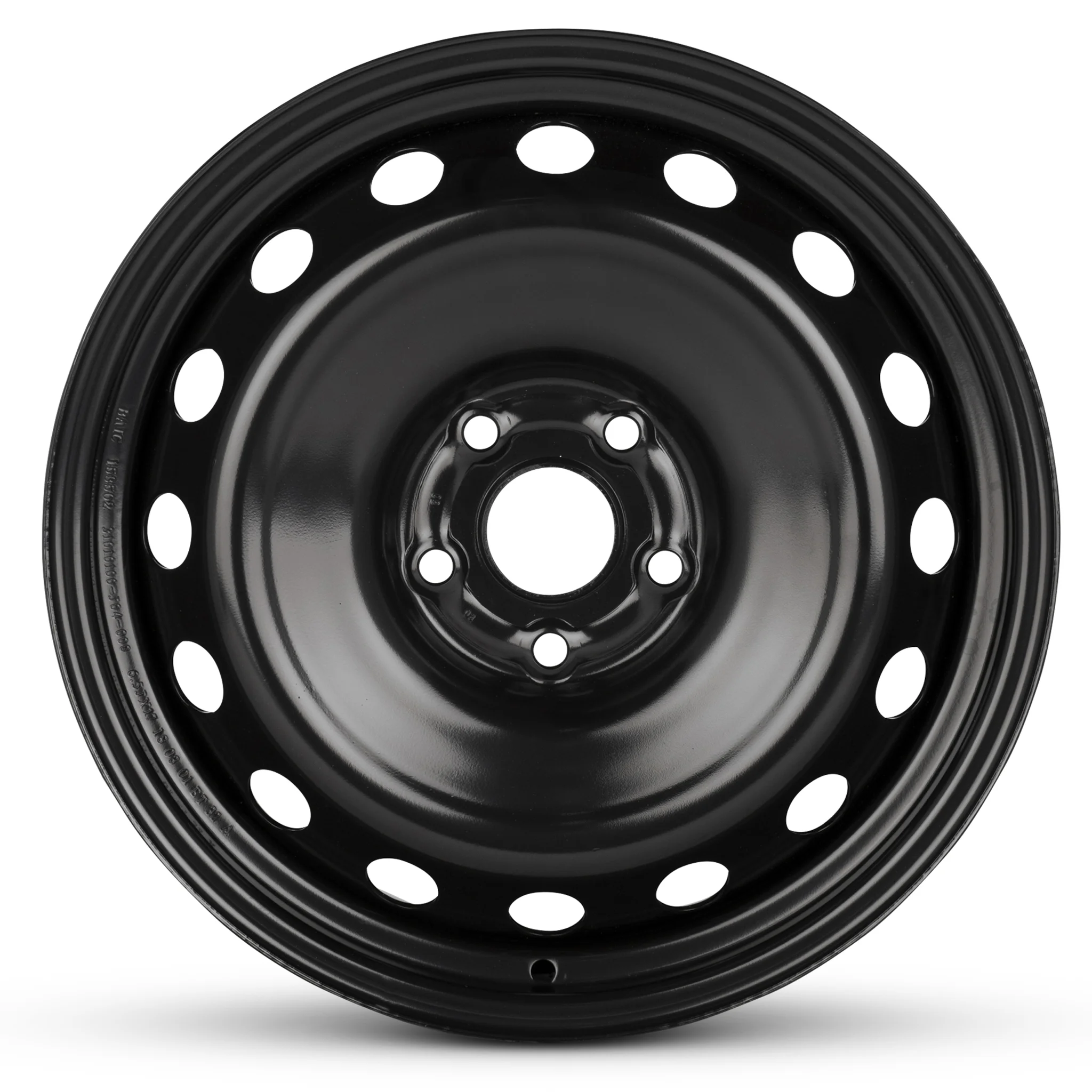 For 2022 Toyota Corolla 17 Inch Painted Black Rim - OE Direct Replacement - Road Ready Car Wheel