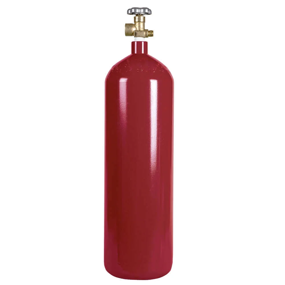 New 60 cuft Steel Nitrogen Cylinder Ships Empty