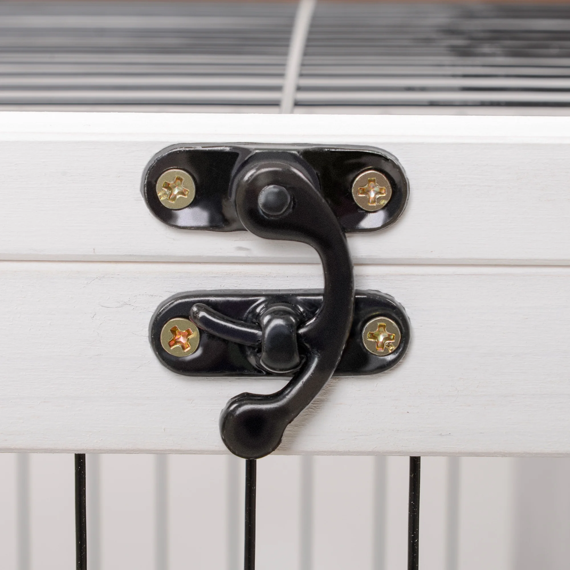 PawHut Wooden Rabbit Hutch Indoor Elevated Cage Habitat with No Leak Tray Enclosed Run with Wheels, Ideal for Rabbits and Guinea Pigs, Brown