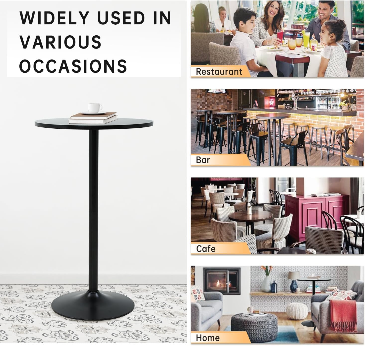 Round Bar Table 40