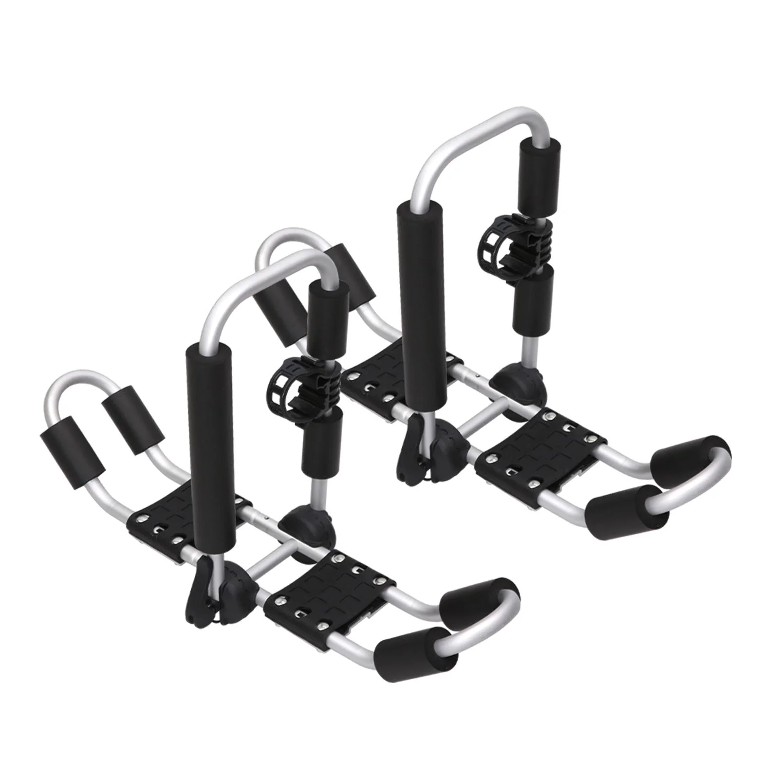 BAOSITY 2x Kayak Roof Rack Kayak Luggage Carrier Foldable Holder Universal Roof Rack Carrier for Cars SUV Canoes Boats Kayaks Surfboards