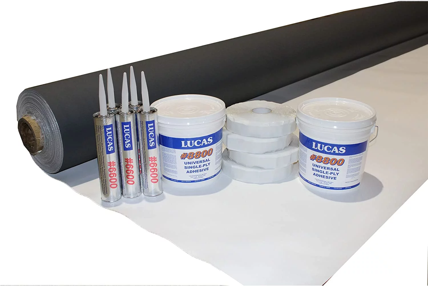 TPO RV Rubber Roof Kit 45 mil-9'6