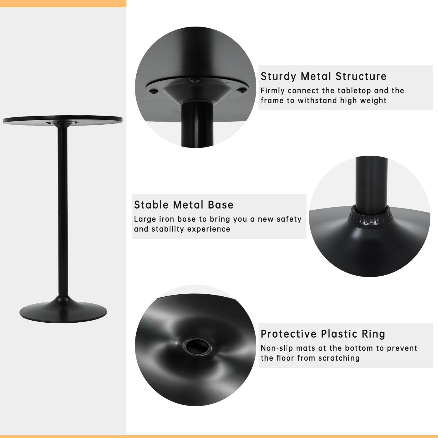 Round Bar Table 40