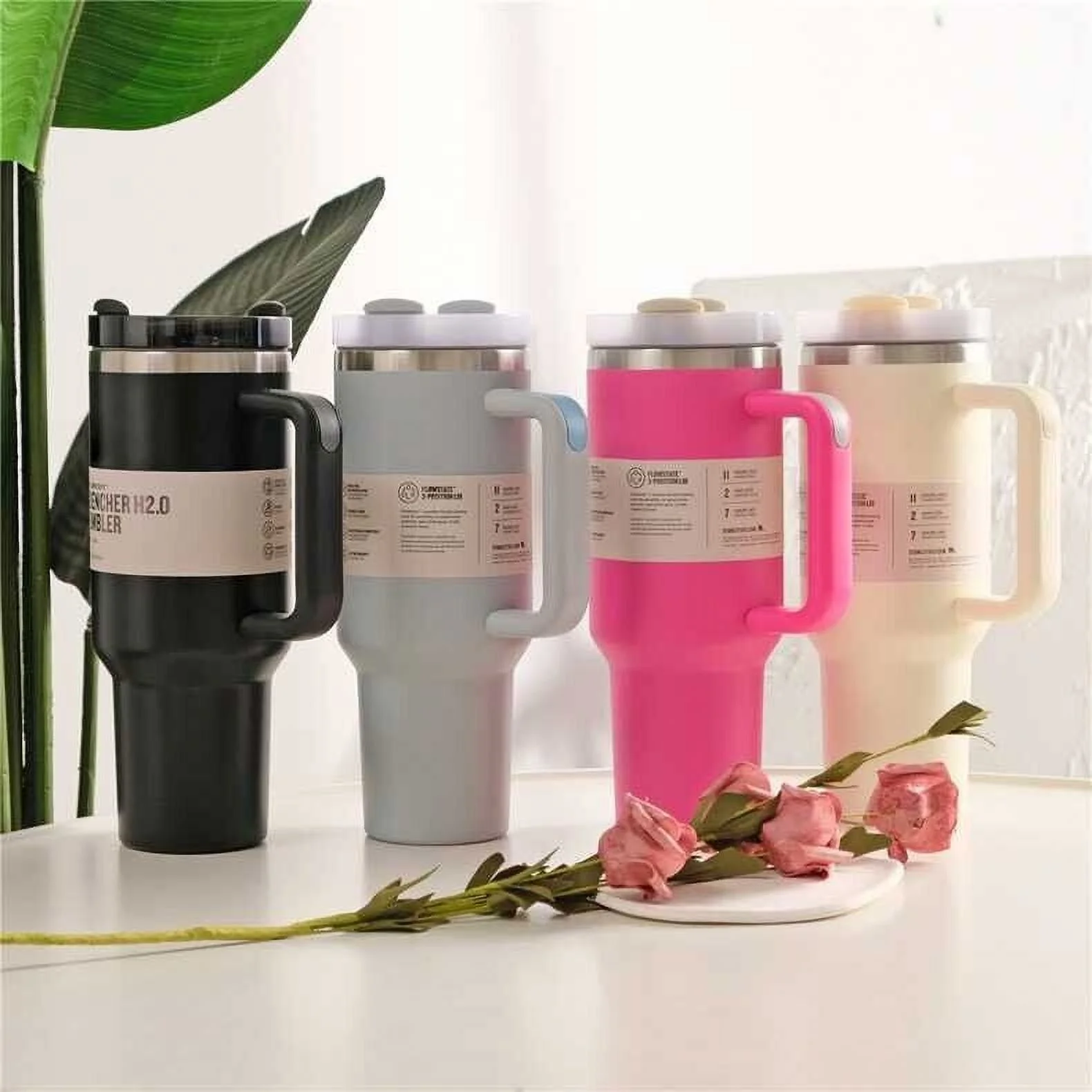 NEW St-an-ley 40 oz Quencher H2.0 FlowState Tumbler