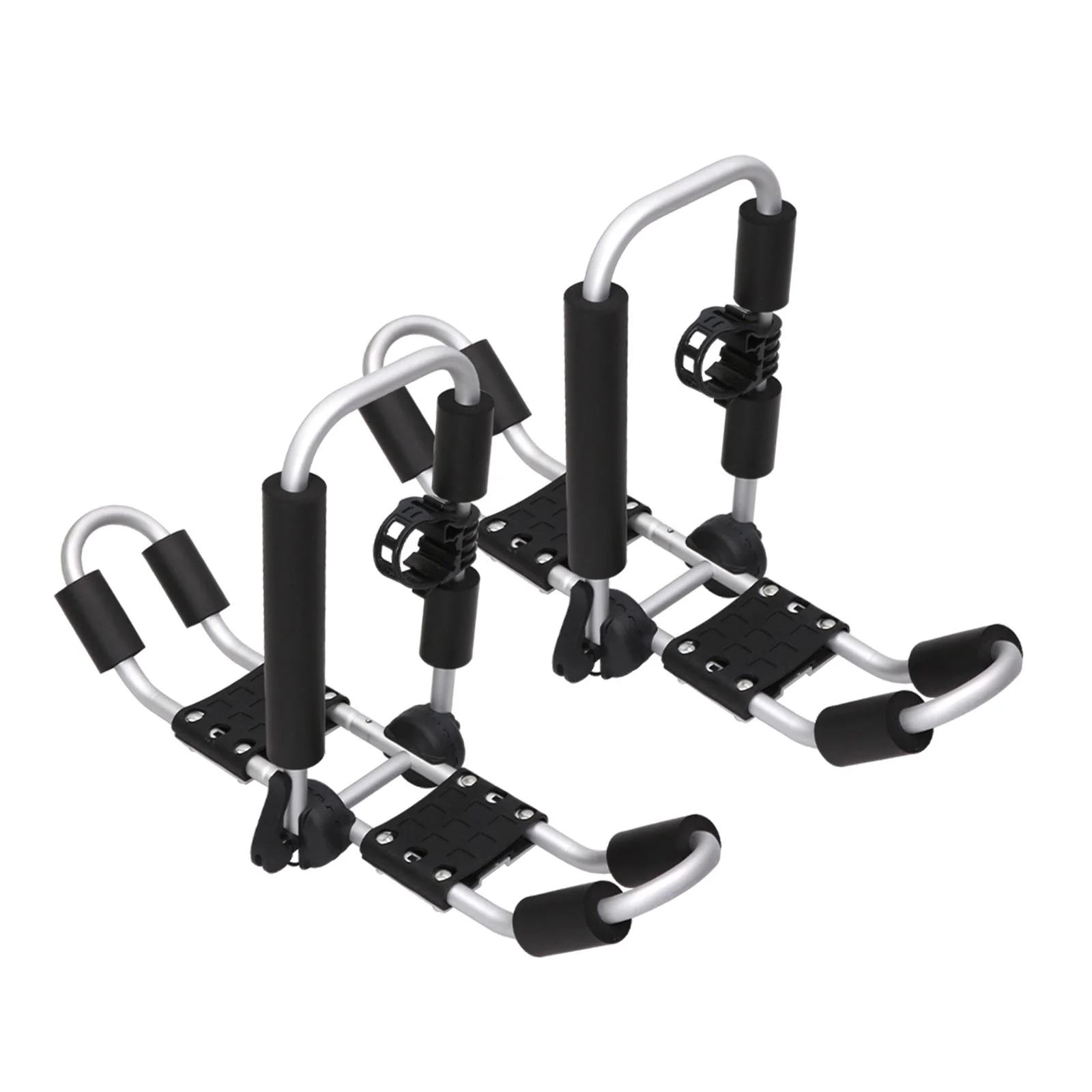 BAOSITY 2x Kayak Roof Rack Kayak Luggage Carrier Foldable Holder Universal Roof Rack Carrier for Cars SUV Canoes Boats Kayaks Surfboards