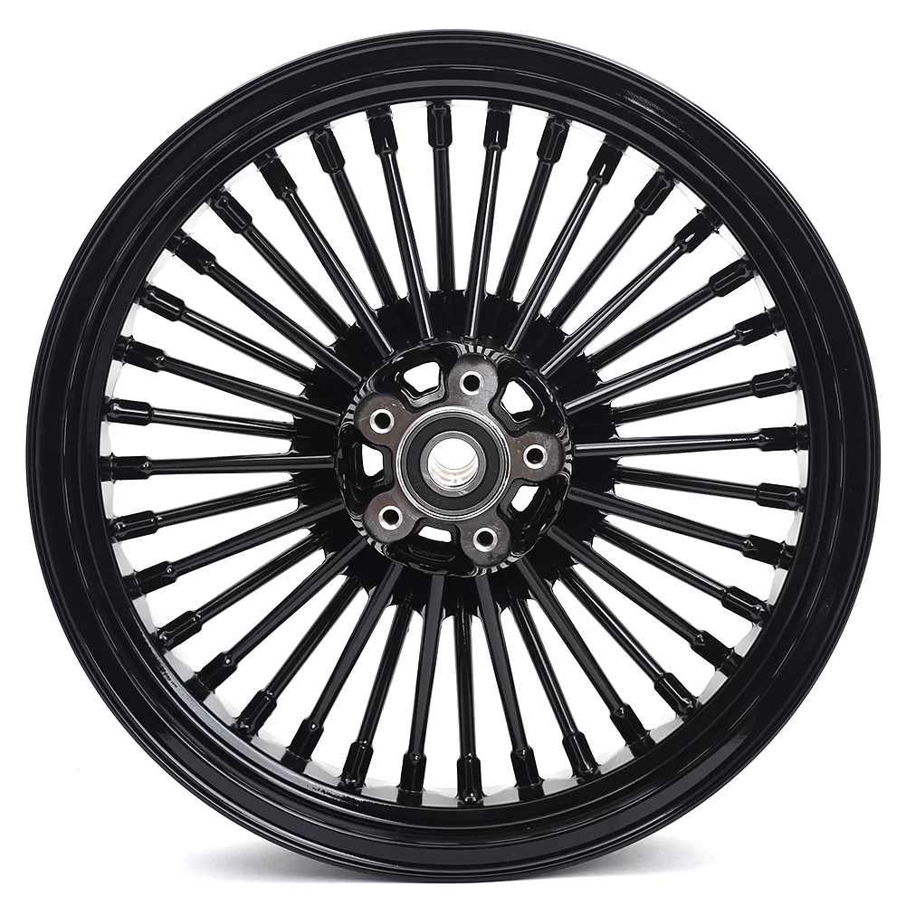 21x2.15 16x3.5 Fat Spoke Wheels Rims Set for Harley Dyna Street Bob FXDB FXDL Wide Glide Low Rider