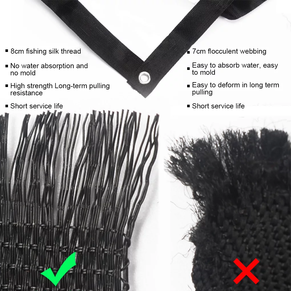 Rainproof Tarpaulin Clear Tarp Canopy Cover Winter Supplies No.02