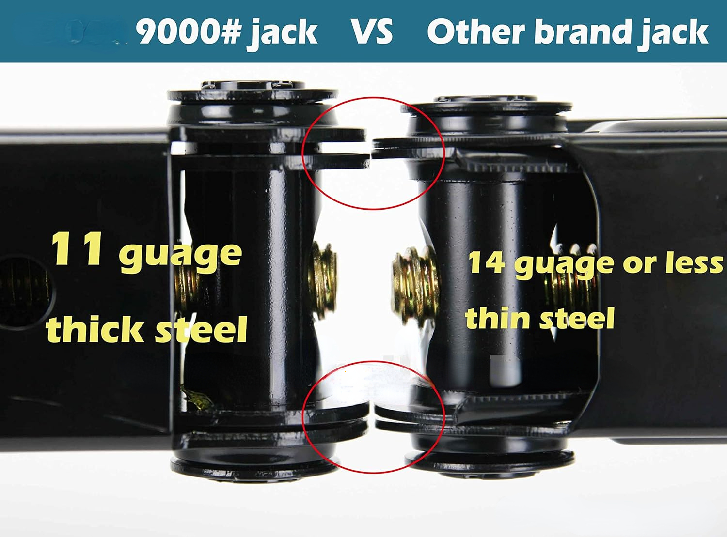 Set 4 9K lb Heavy Duty 24