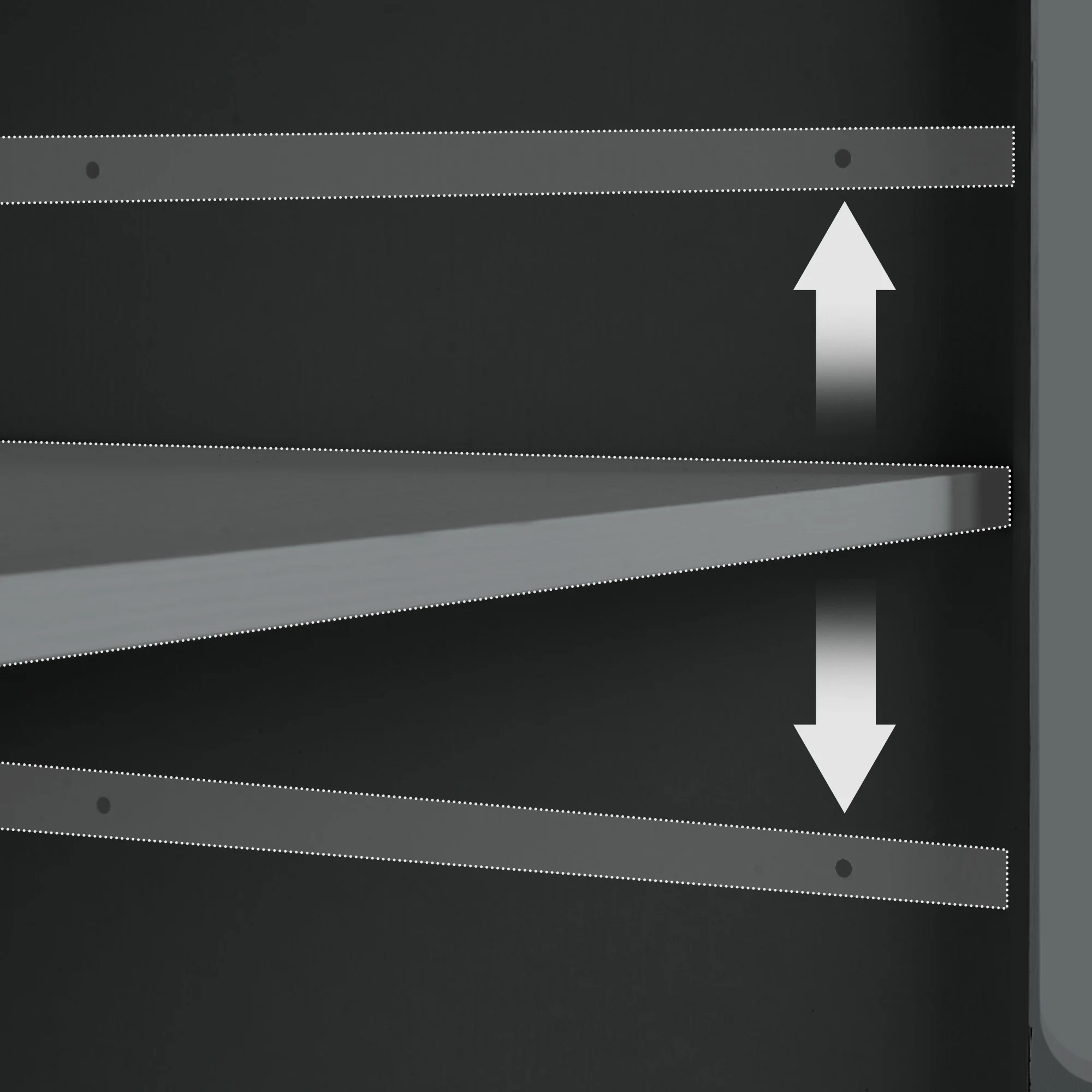 Dextrus Kitchen Island Cart with Trash Can Storage Cabinet, Rolling Kitchen Island Storage with Wheels and Drawers for 13-Gallon Trash Bin, Gray