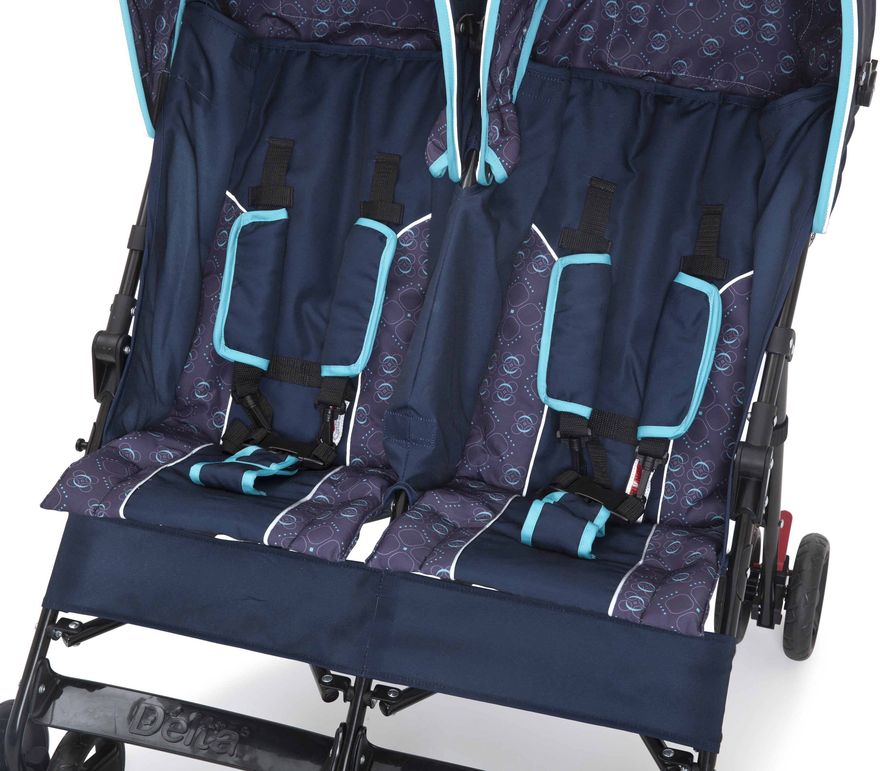 Delta Children LX Side by Side Double Stroller, Night Sky