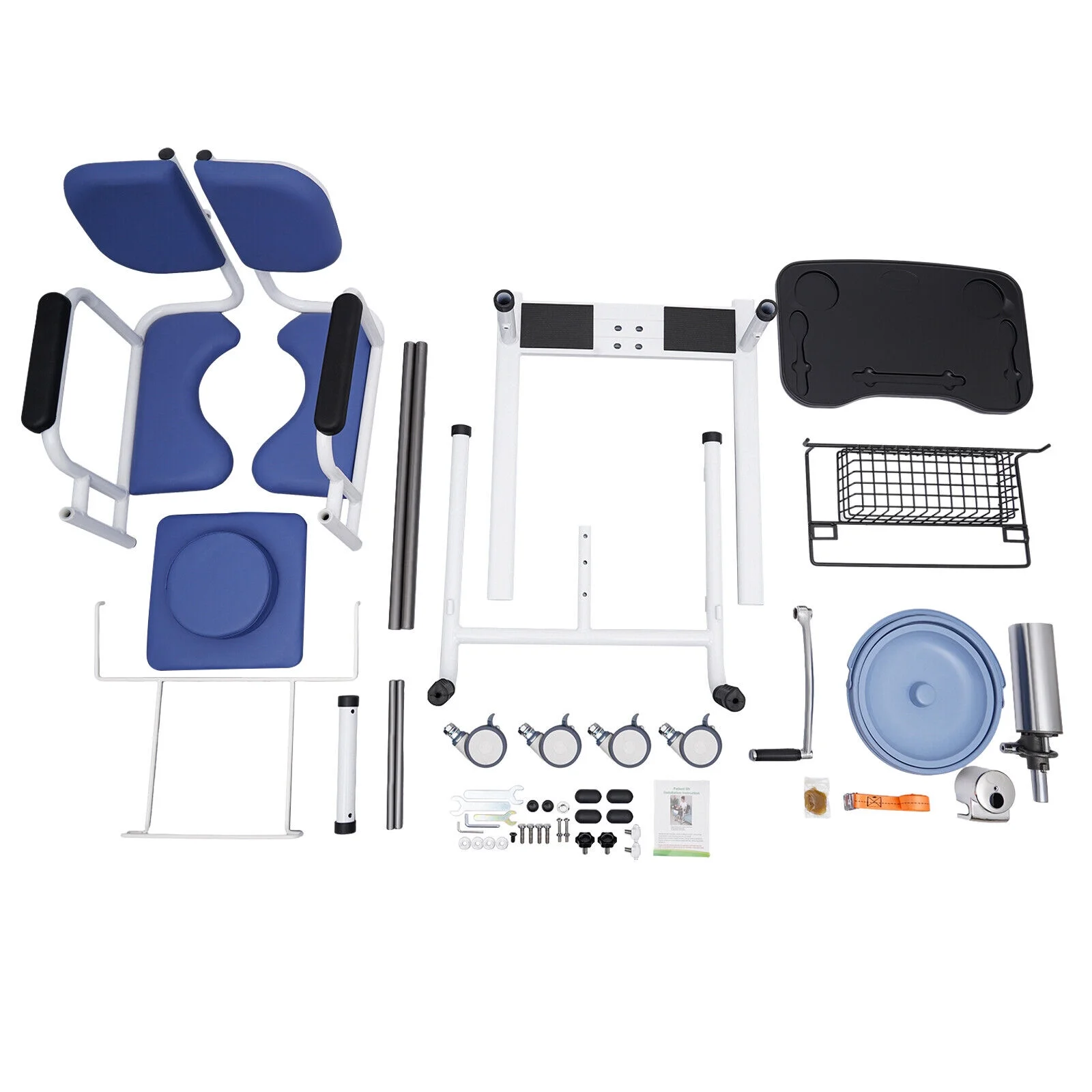 Patient Lift Wheelchair Shower Chair Hydraulic Lift Aid Transfer For Elderly