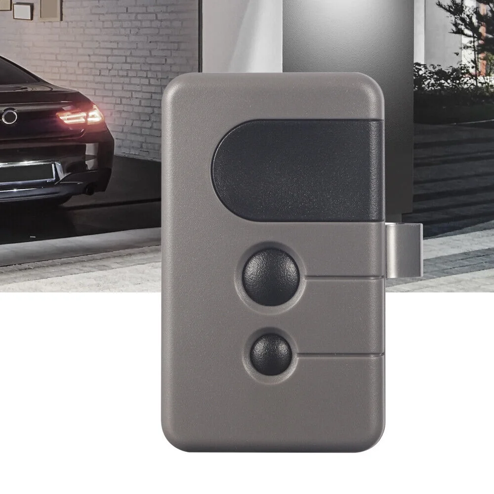 Gray Garage Door Opener Remote Control - Battery Powered for Craftsman HBW2028