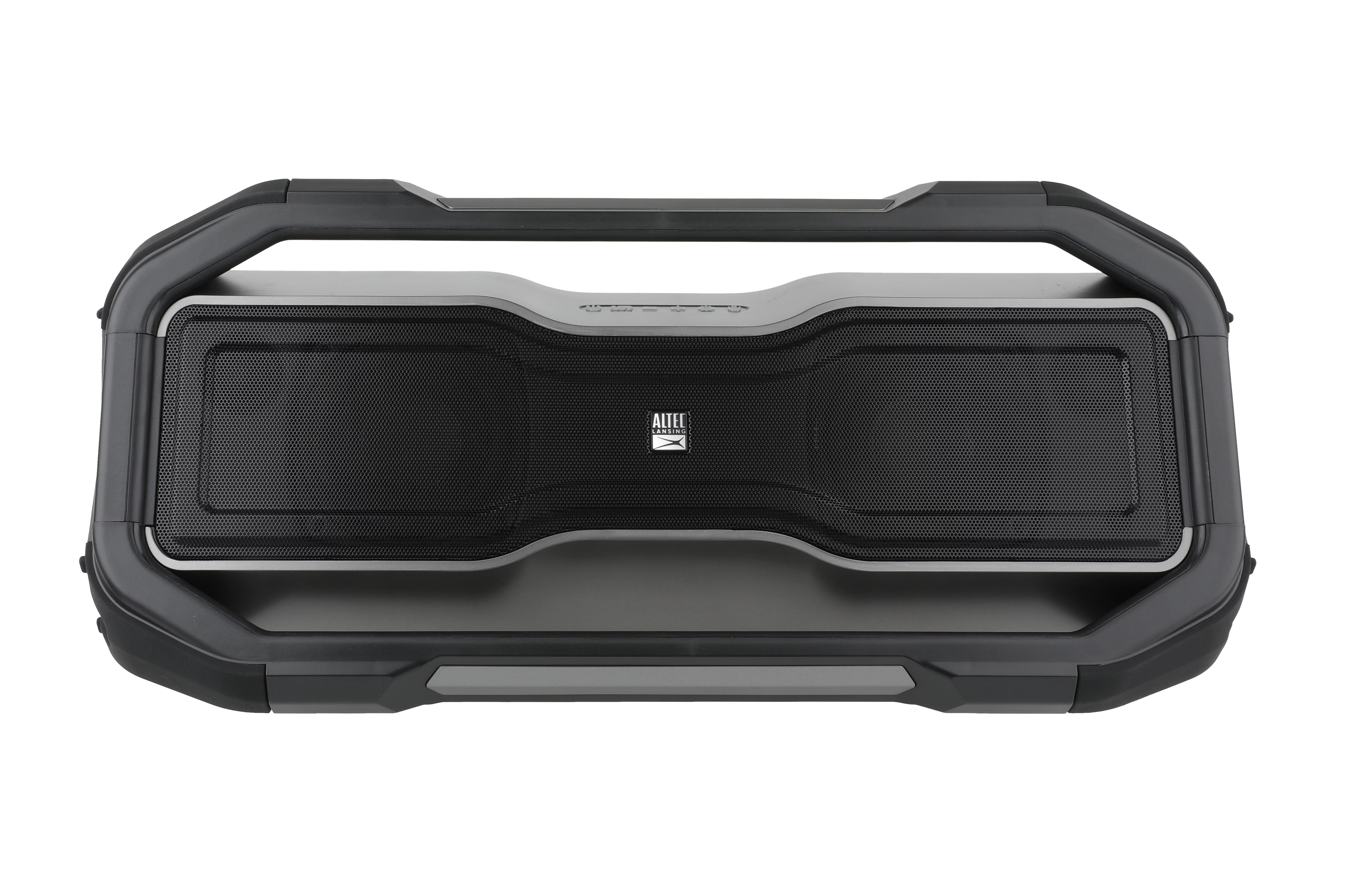 Altec Lansing IMW999 RockBox XL 20 Hours Playtime IP67 Waterproof USB Charger LED Portable Wireless Bluetooth Speaker Metallic Gray