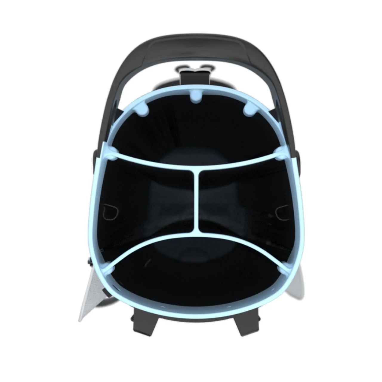 NEW Callaway Golf 2024 Chev Stand / Carry Bag 4-Way Top - Silver / Glacier