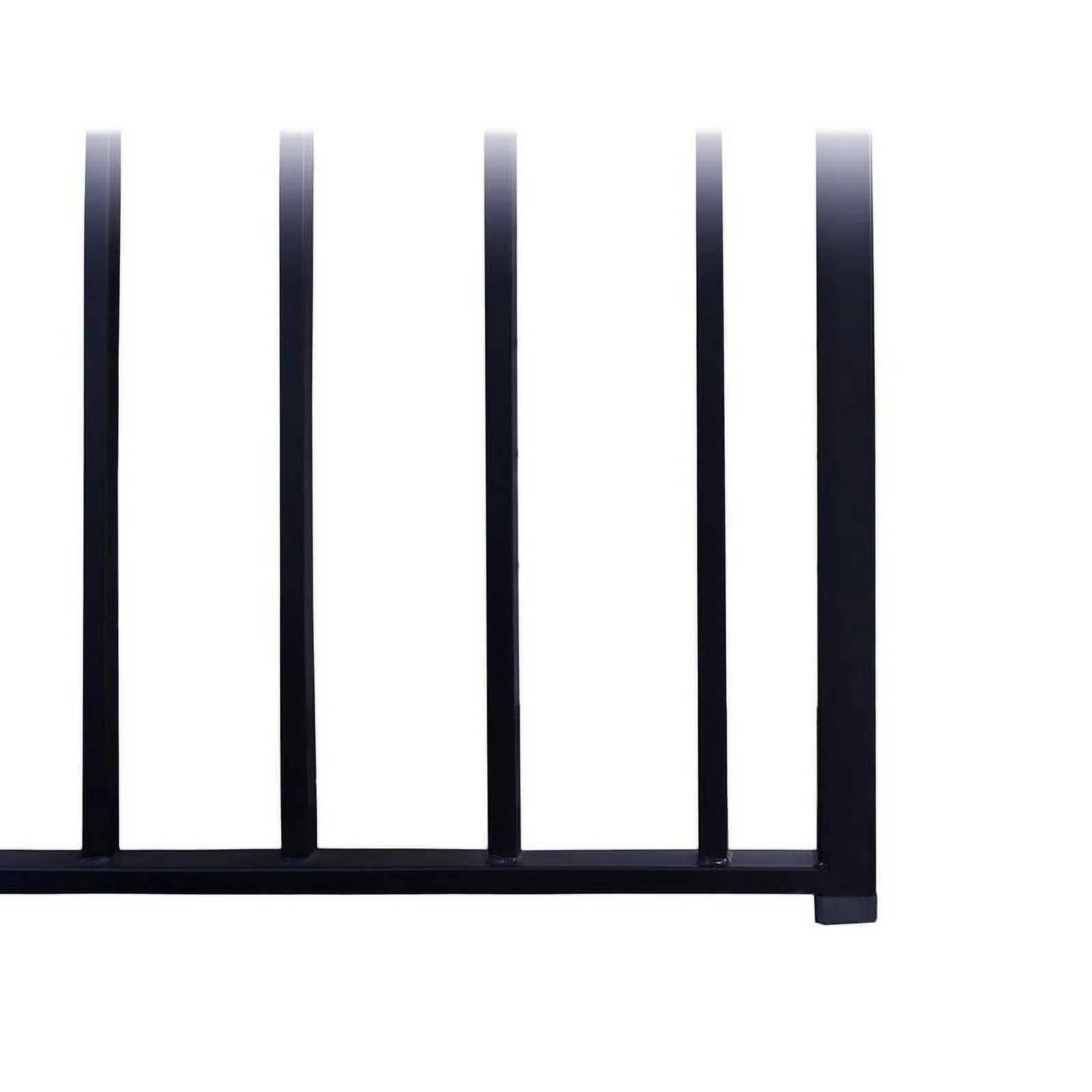 ALEKO Steel Single Swing Driveway Gate - MADRID Style - 12 x 6 ft