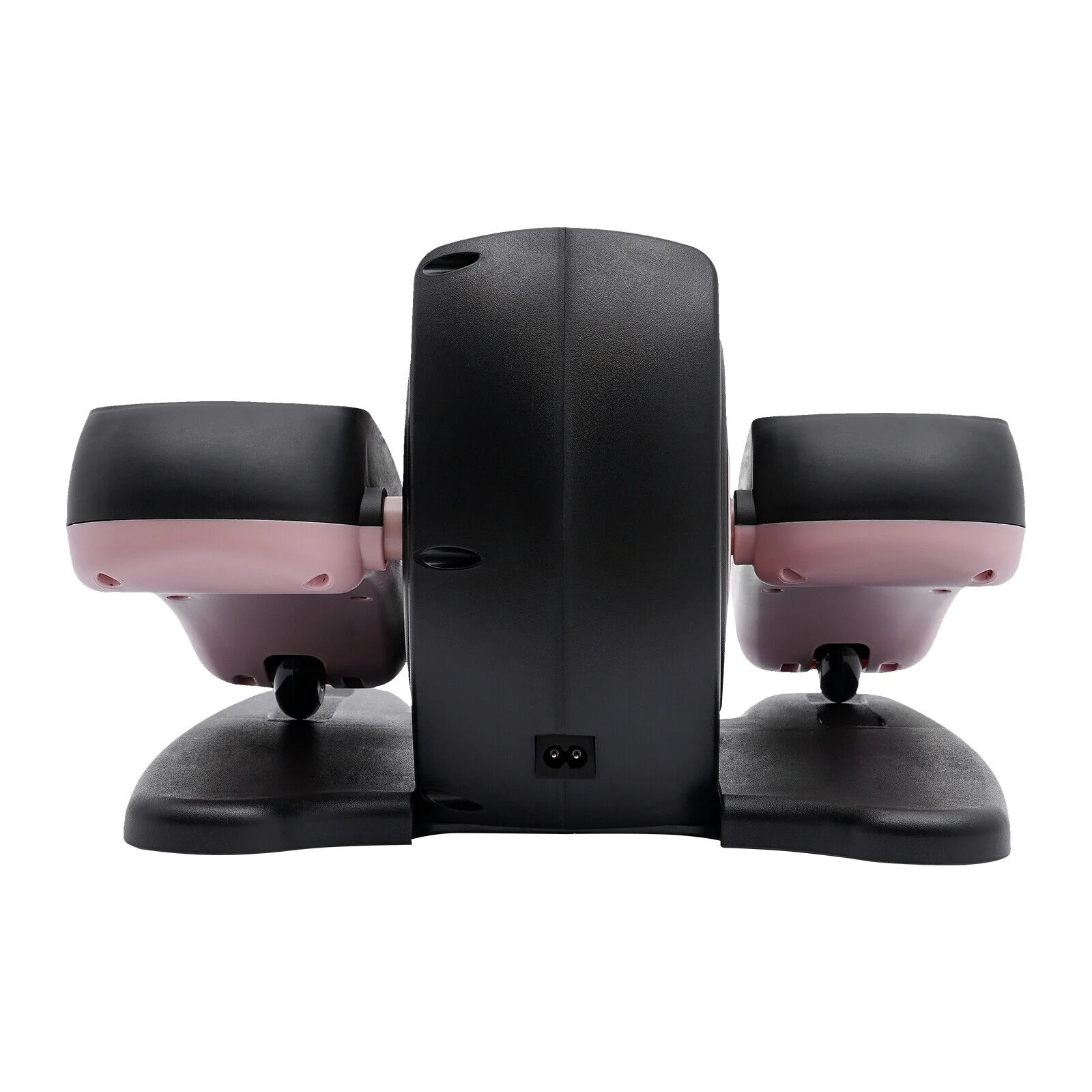 Under Desk Elliptical Machine Electric Seated Leg Foot Pedal Exerciser W/ Remote Pink