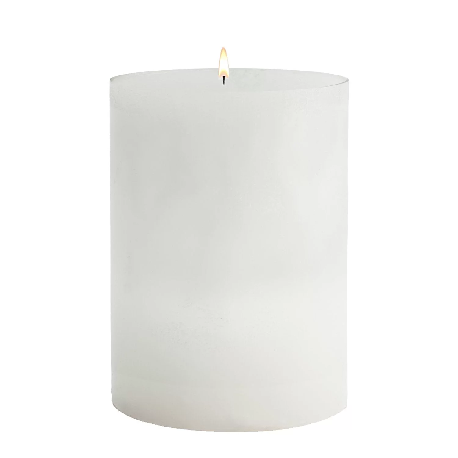 White Pillar Candles