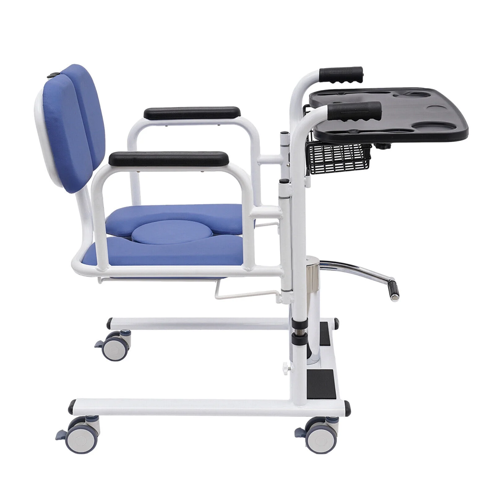 Patient Lift Wheelchair Shower Chair Hydraulic Lift Aid Transfer For Elderly