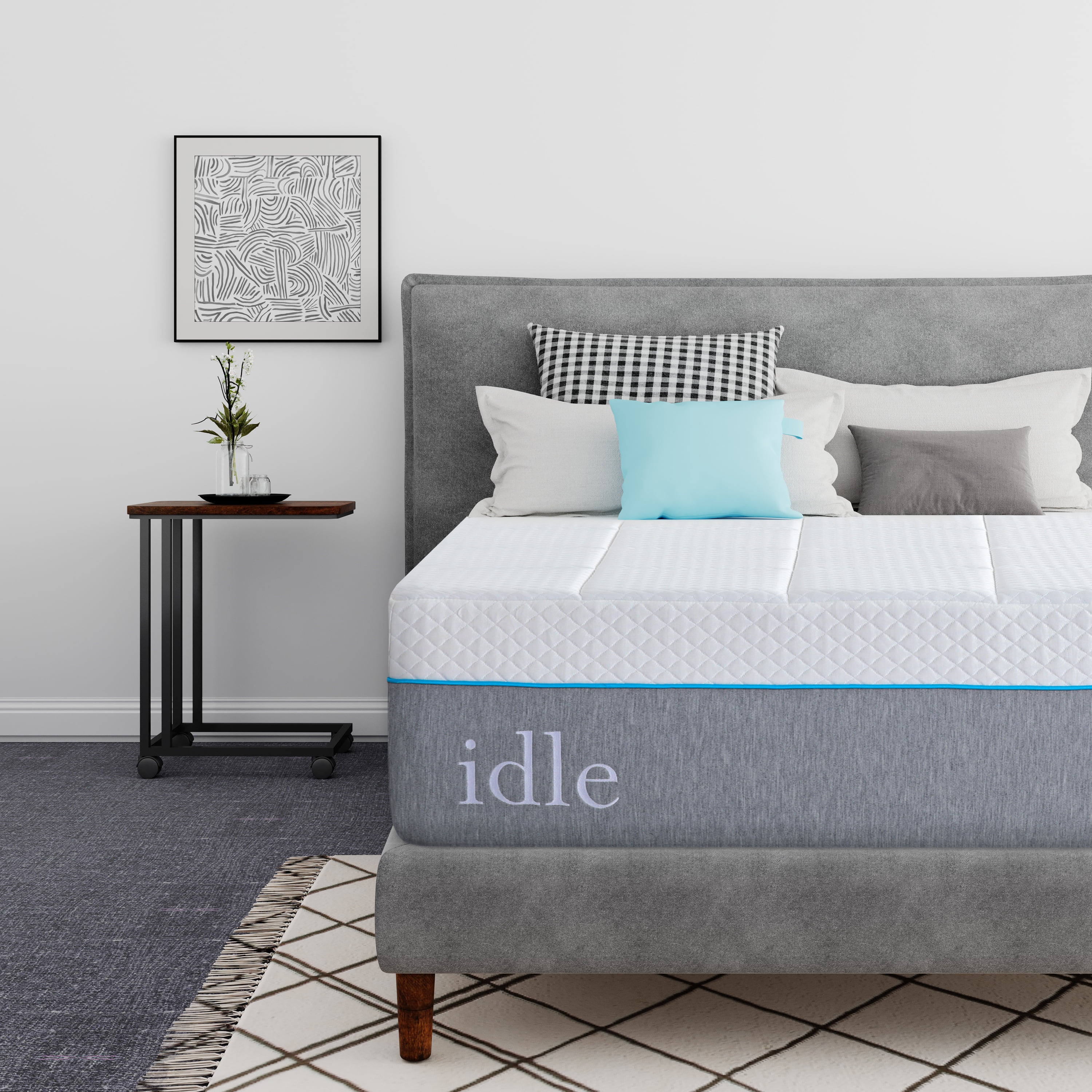 MLILY Idle 14 inch Gel Memory Foam Mattress, Full Size Mattress in a Box, Medium