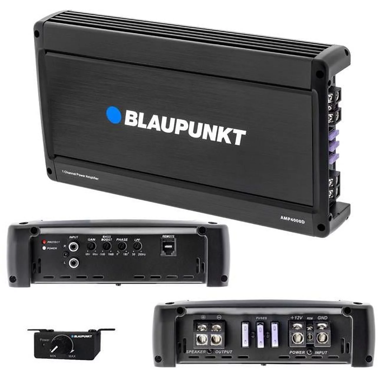 Blaupunkt  1000W RMS & 4000W Max Class D Monoblock Amplifier