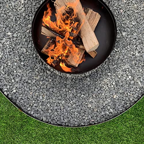 Hammer-in Landscape Edging - 48 inch Strips - 14-Gauge Cor-Ten Steel - 6 inch Depth (5 Pack)