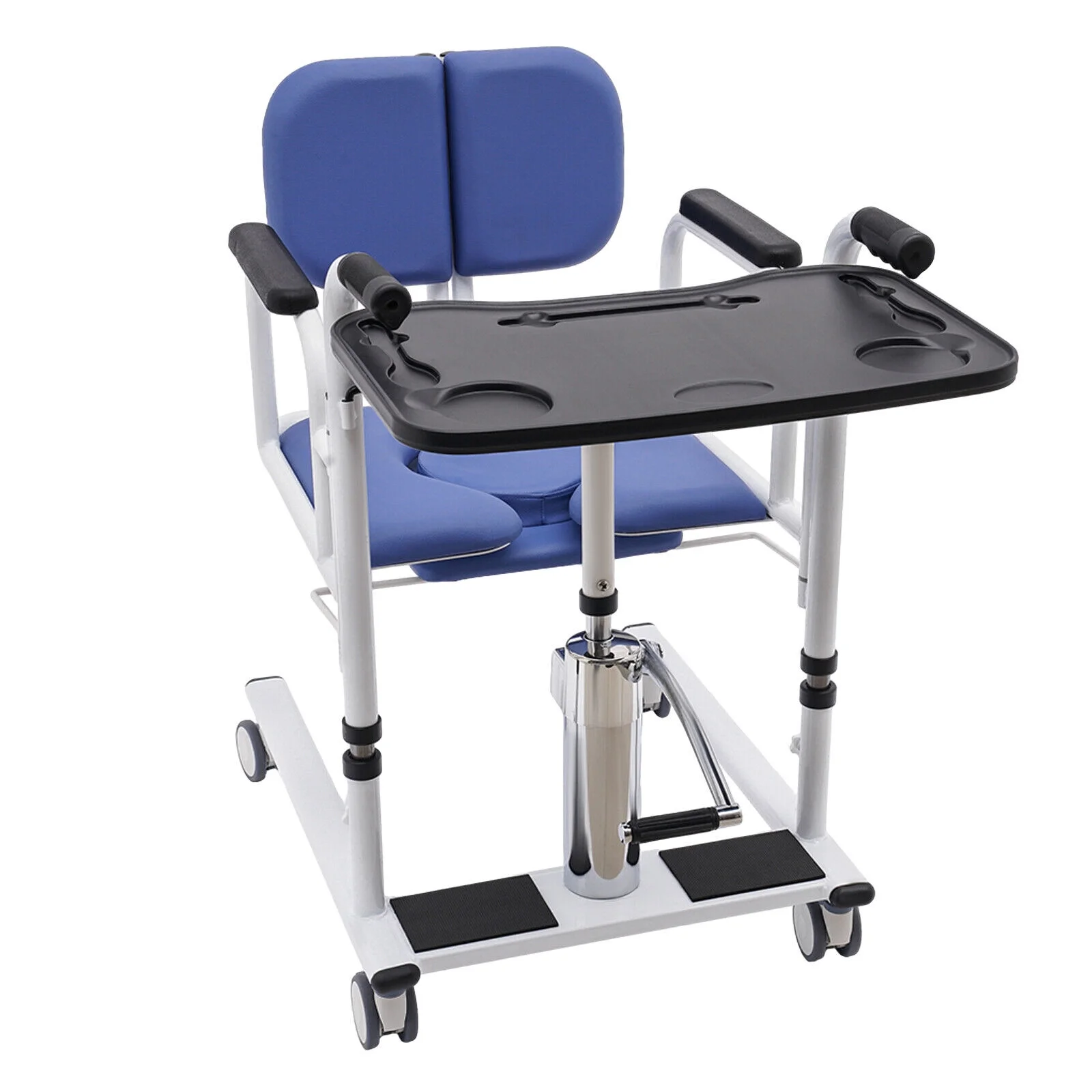 Patient Lift Wheelchair Shower Chair Hydraulic Lift Aid Transfer For Elderly