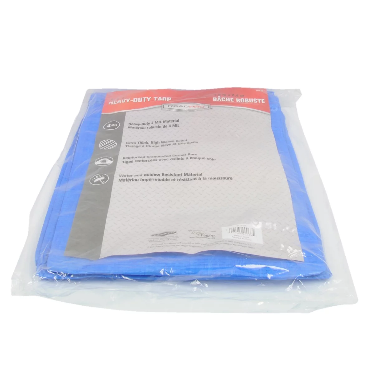 RoadPro TARP 6'X 8' BLUE