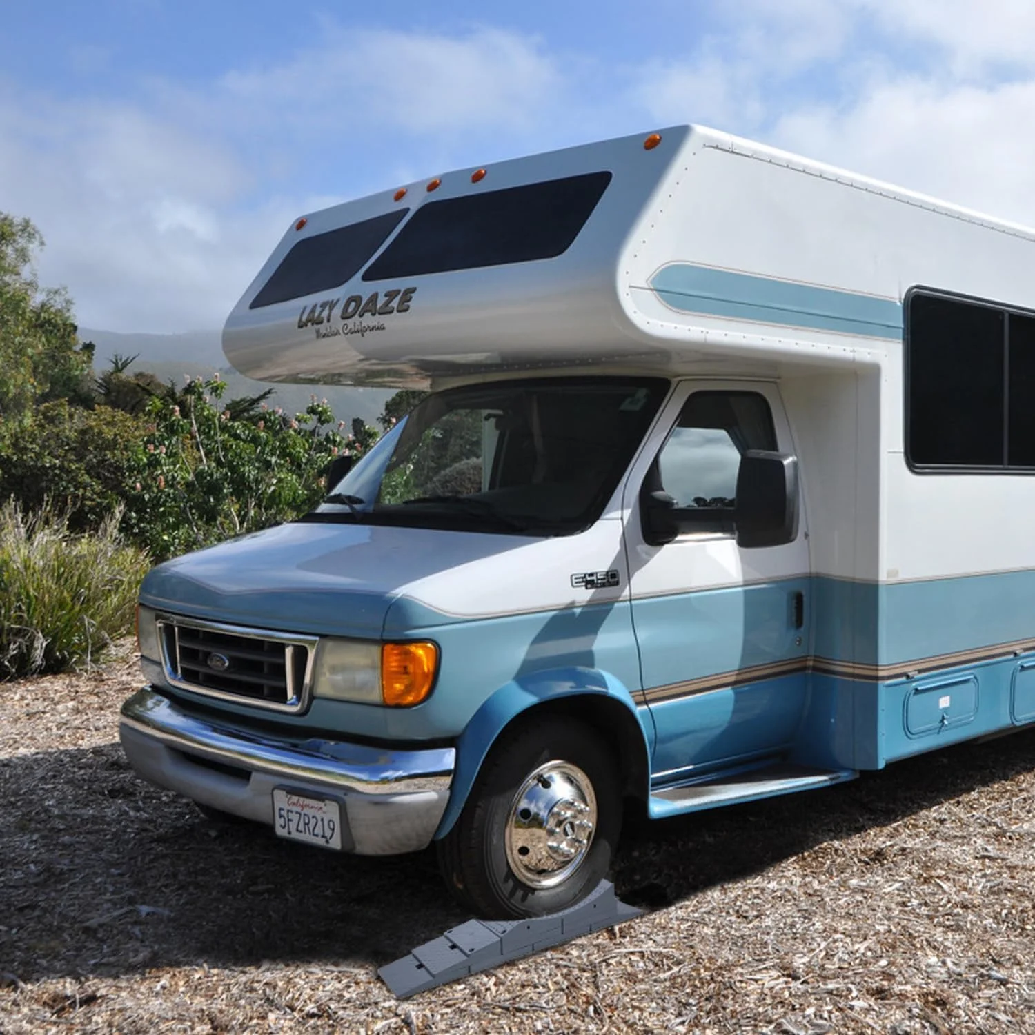 GarfatolRv RV Leveling Blocks Heavy Duty Camper Blocks RV Stabilizer Pads with Carrying Bag(Gray)