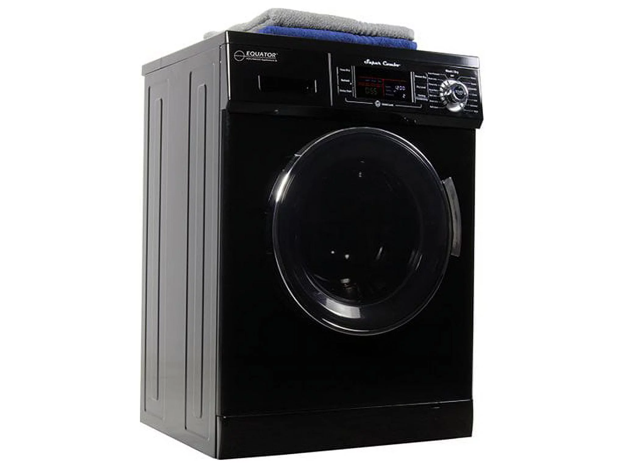 Equator All-in-one 13 lb Compact Combo Washer Dryer, Black