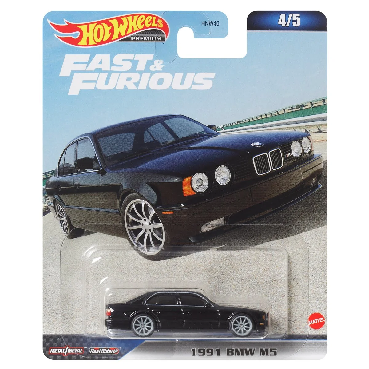 Hot Wheels 2023 Premium Fast & Furious D Case, Set of 5 Cars, HNW46-956D