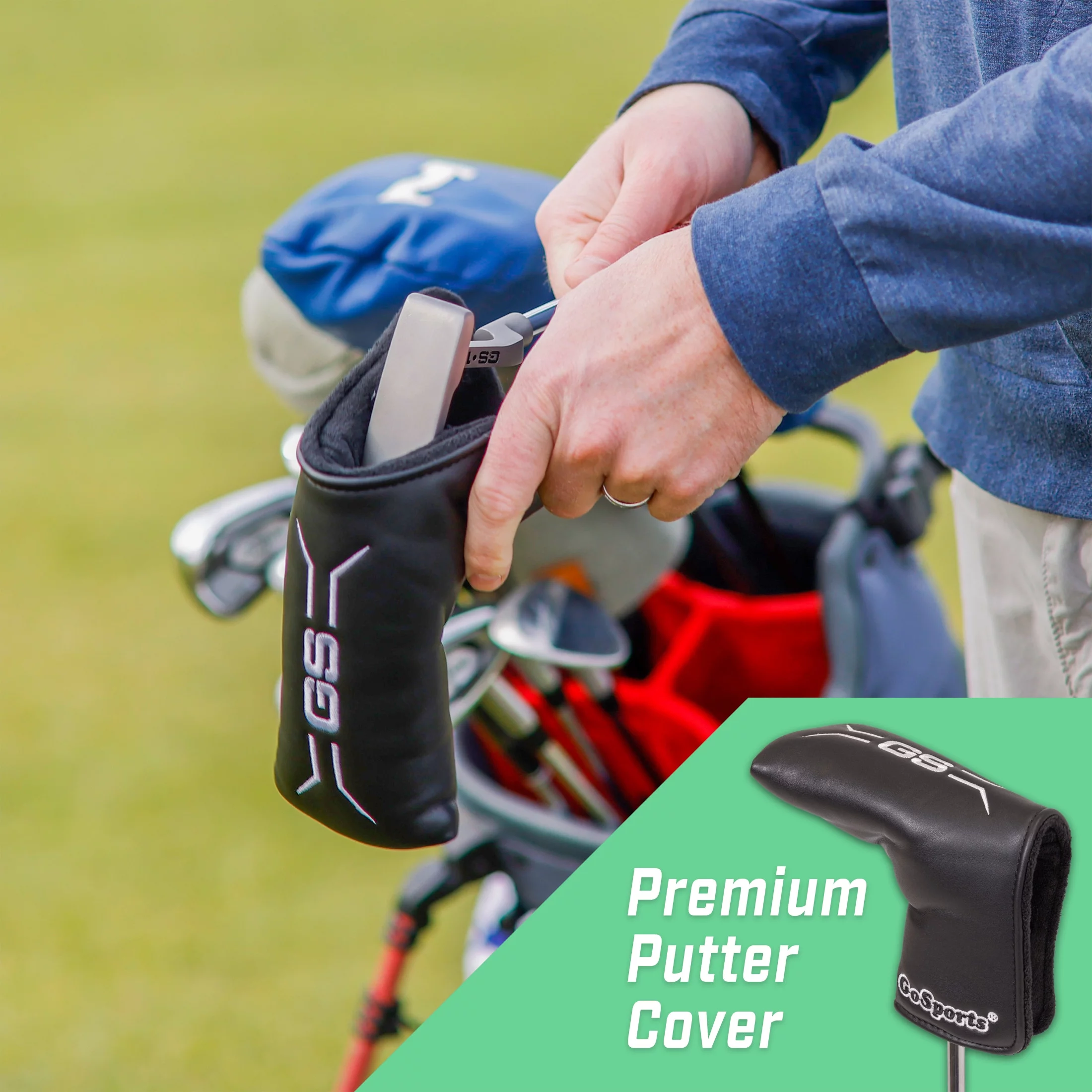 GoSports GS1 Tour Golf Putter - 34