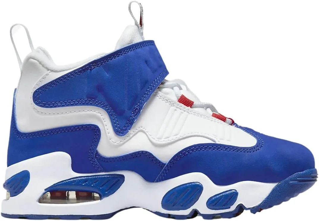 Little Kid's Nike Air Griffey Max 1 White/Old Royal-Gym Red (DX3725 100) - 3