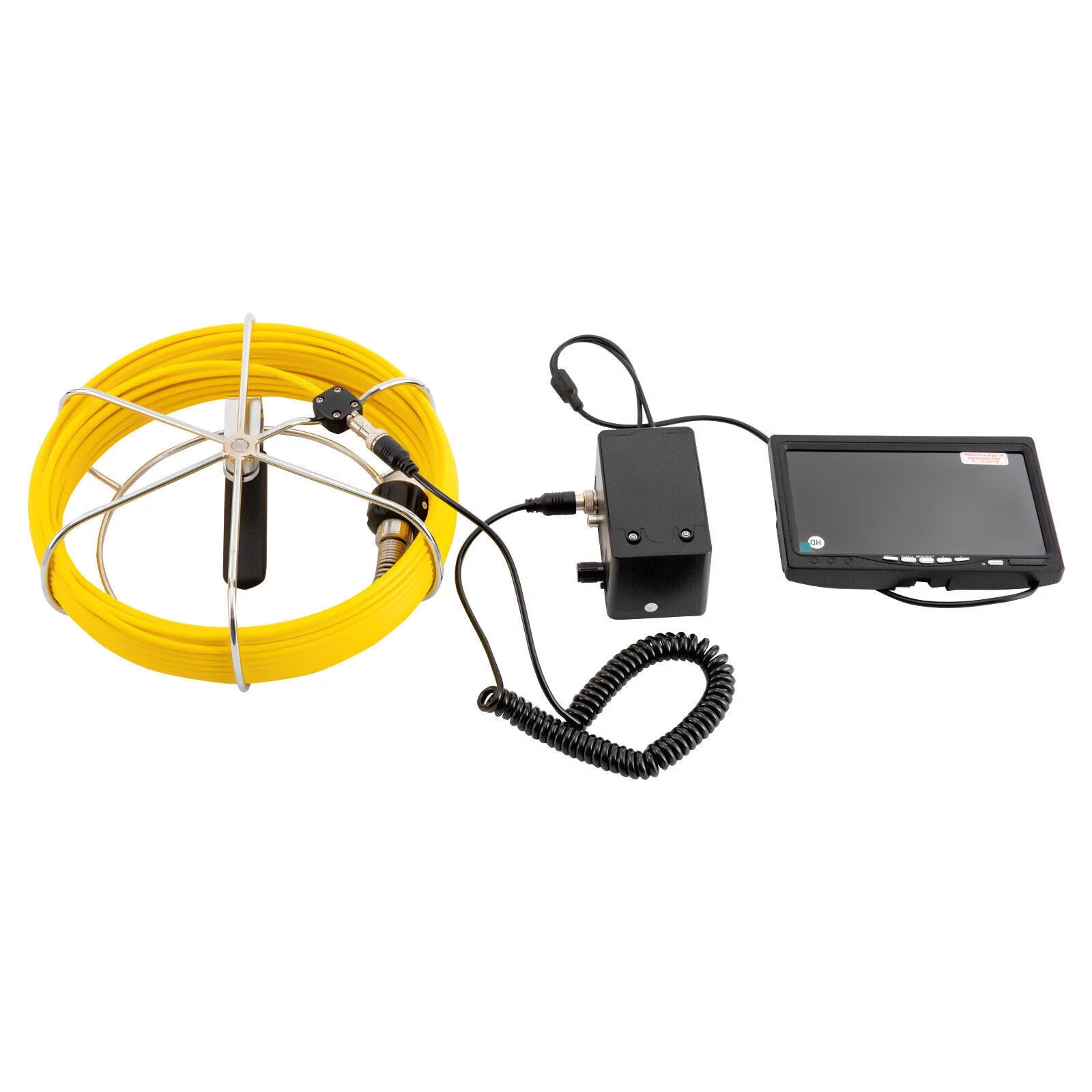 Photography 512HZ Sewer Camera with Locator Pipe Inspection Camera 165FT Cable 7