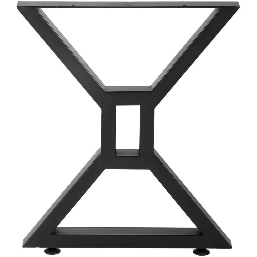 VEVOR Set of 2 Metal Table Legs 28”, Heavy Duty, Adjustable Feet